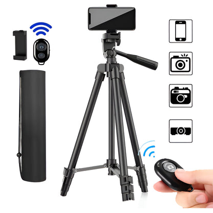 Compact Portable Phone Tripod with Wireless Remote Control