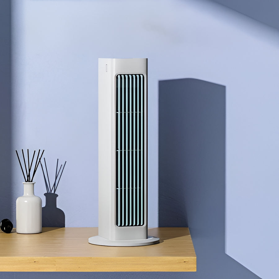 Silent Slim Wall Fan - Compact Home Air Circulator - Hehif
