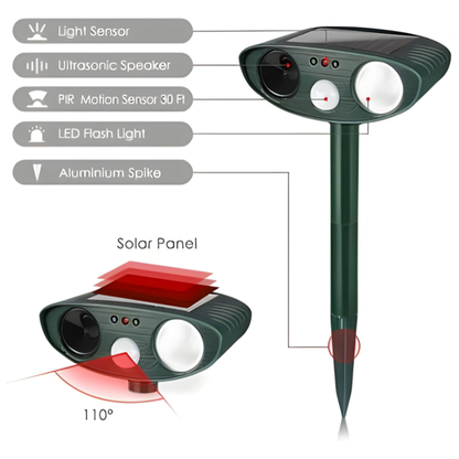 Effective Solar Chipmunk Repellent Device