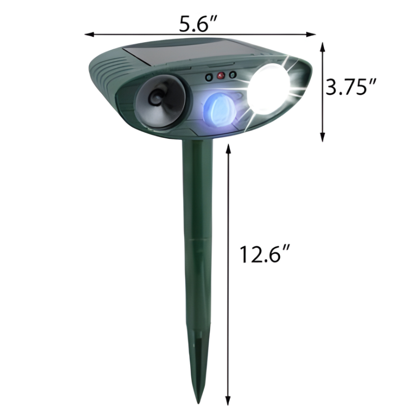 Effective Solar Chipmunk Repellent Device