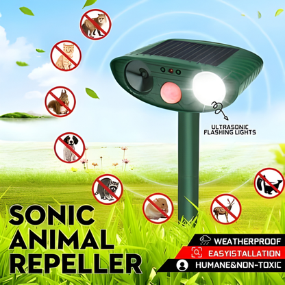 Effective Solar Chipmunk Repellent Device