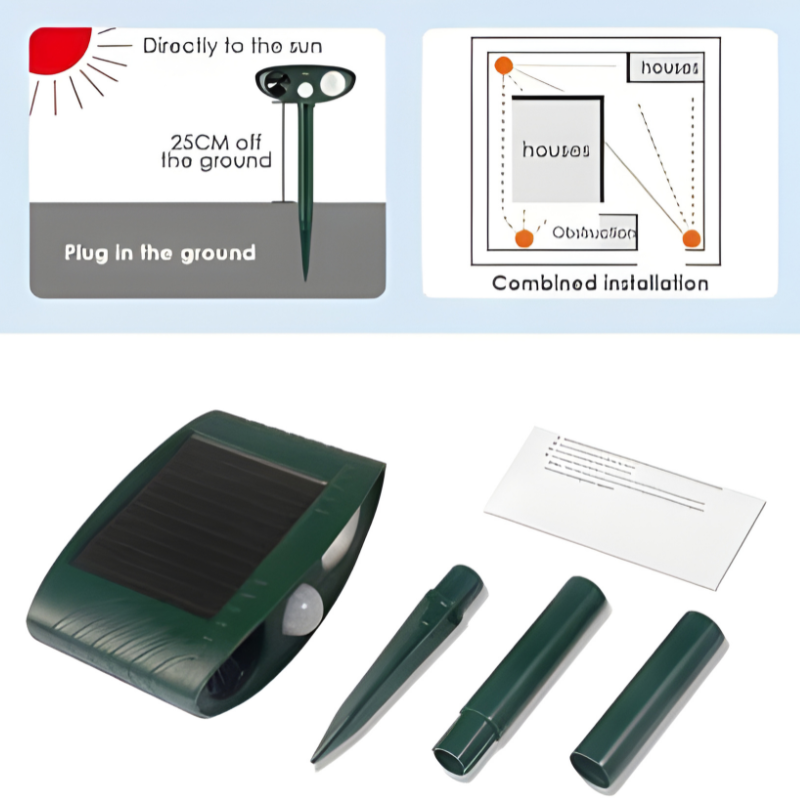 Effective Solar Chipmunk Repellent Device
