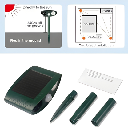 Effective Solar Chipmunk Repellent Device