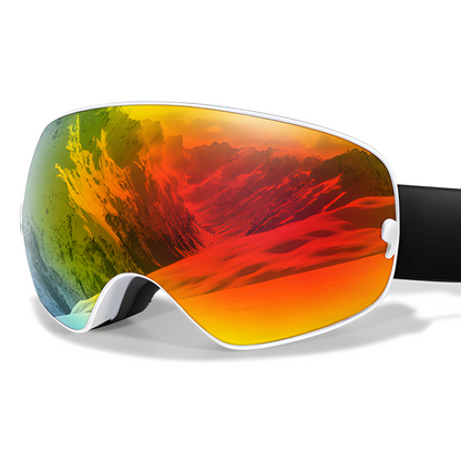 Waterproof Ski Goggles with Fog Proof UV Protection Lens
