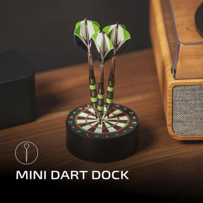 Compact Dart Storage Case with Target Design