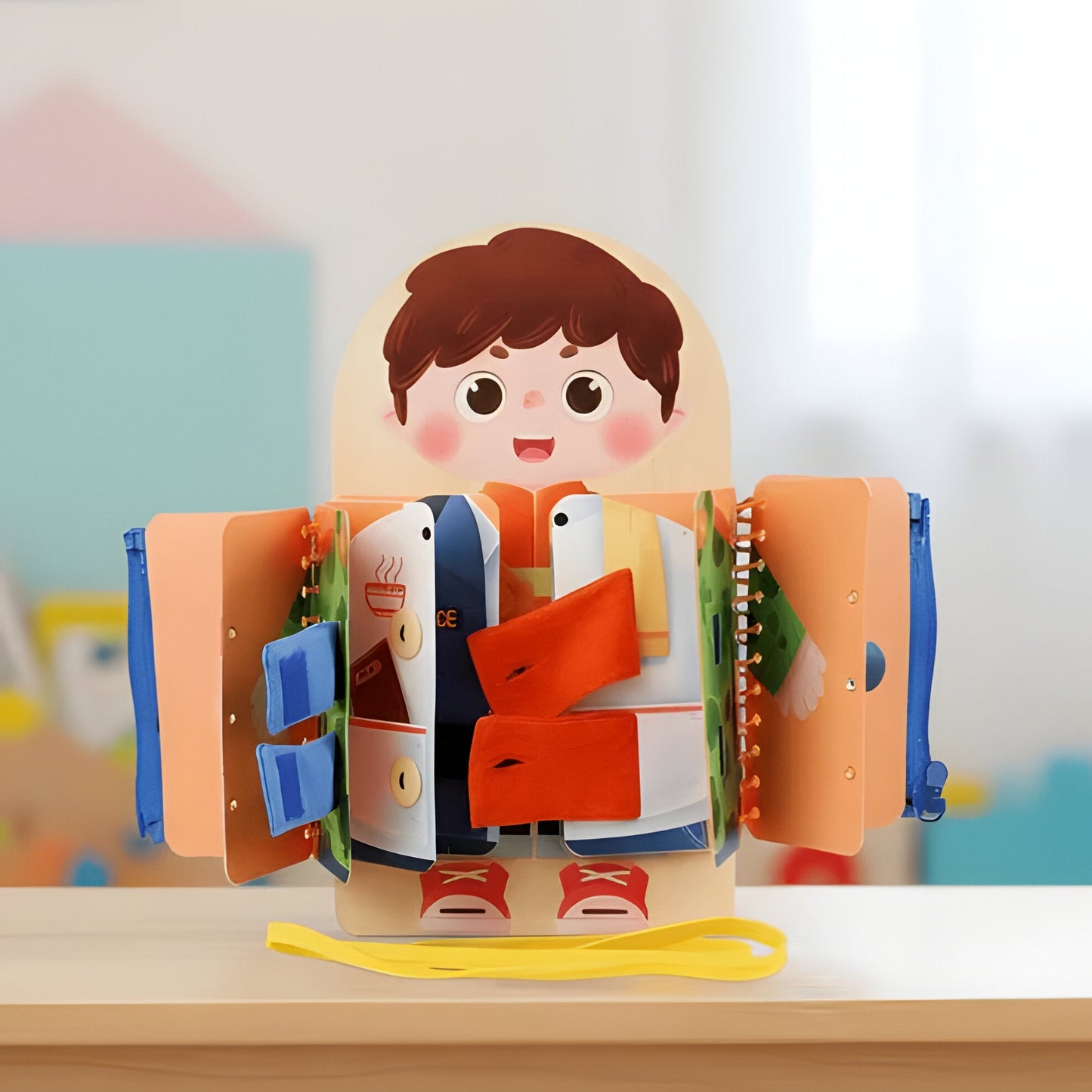 Educational Kids Activity Wall Panel