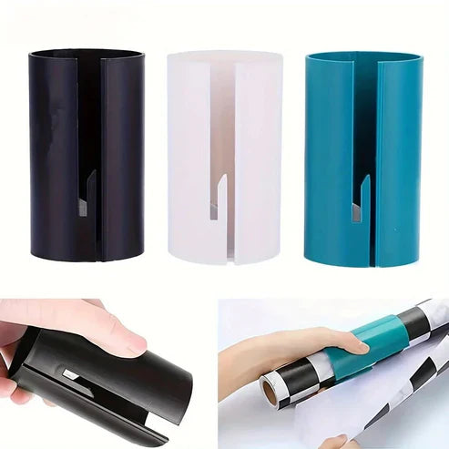 Compact Safety Paper Trimmer for Secure Wrapping