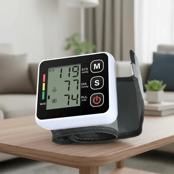 Accurate Home Blood Pressure Tracker, Easy Pulse Monitor - Hehif