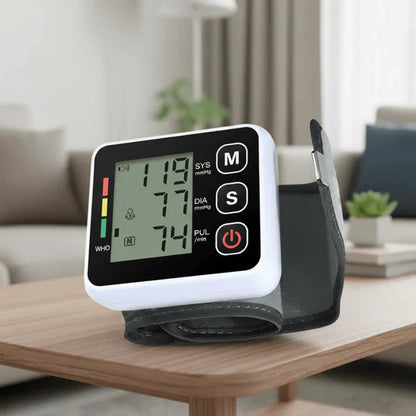 Accurate Home Blood Pressure Tracker, Easy Pulse Monitor - Hehif