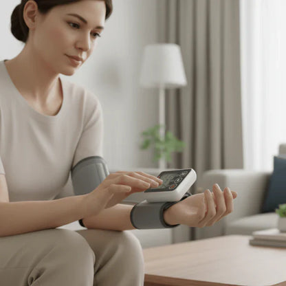 Accurate Home Blood Pressure Tracker, Easy Pulse Monitor