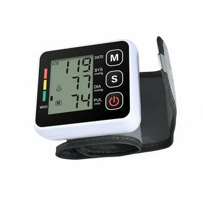 Accurate Home Blood Pressure Tracker, Easy Pulse Monitor