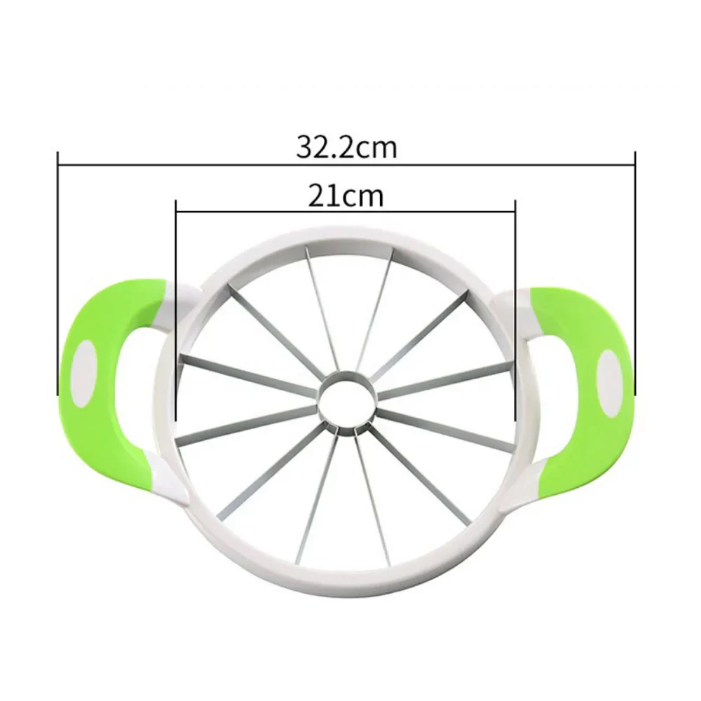 Easy Grip Fresh Fruit Slicer - 12 Slice Kitchen Cutter