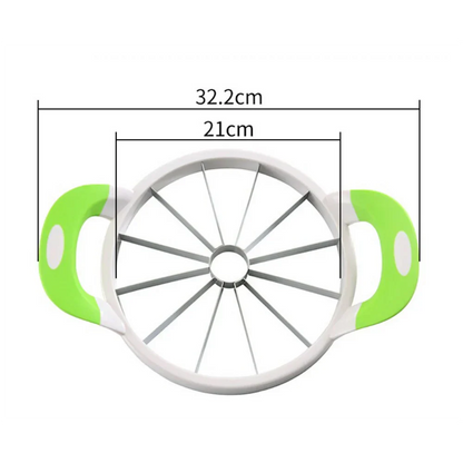 Easy Grip Fresh Fruit Slicer - 12 Slice Kitchen Cutter