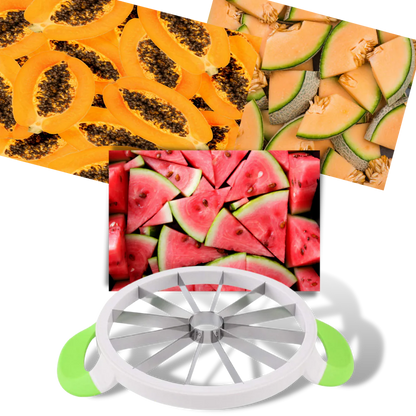 Easy Grip Fresh Fruit Slicer - 12 Slice Kitchen Cutter