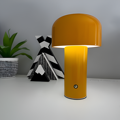 Elegant Wireless Mushroom Table Lamp