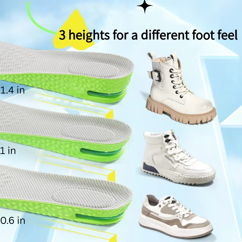 Comfortable Arch Support Sports Insoles with Air Cushion