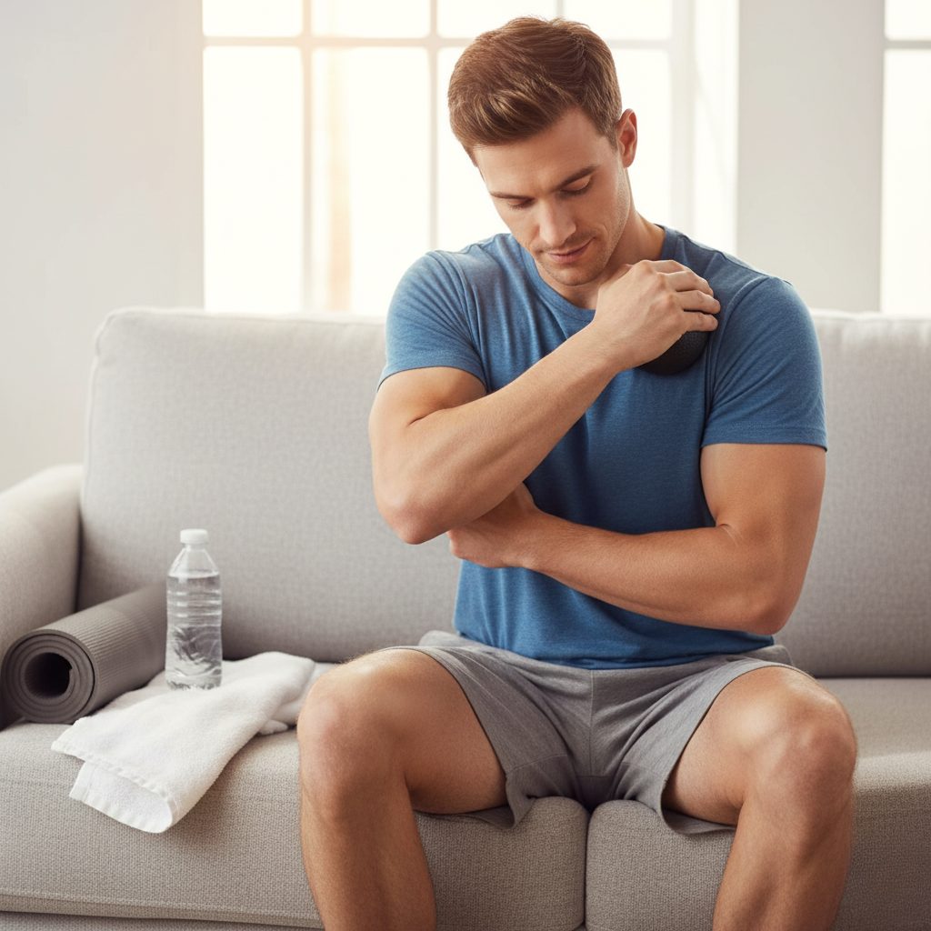 Firm Foam Roller Ball for Sore Muscle Relief