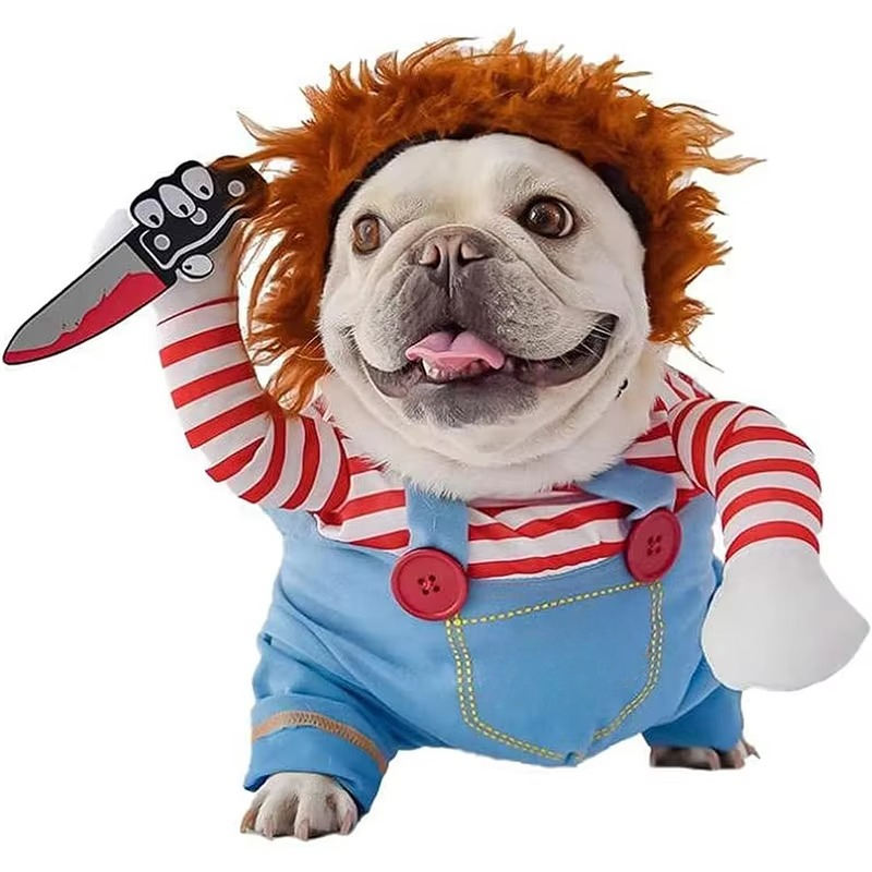 Spooky Horror Pet Costume for Dogs Cats