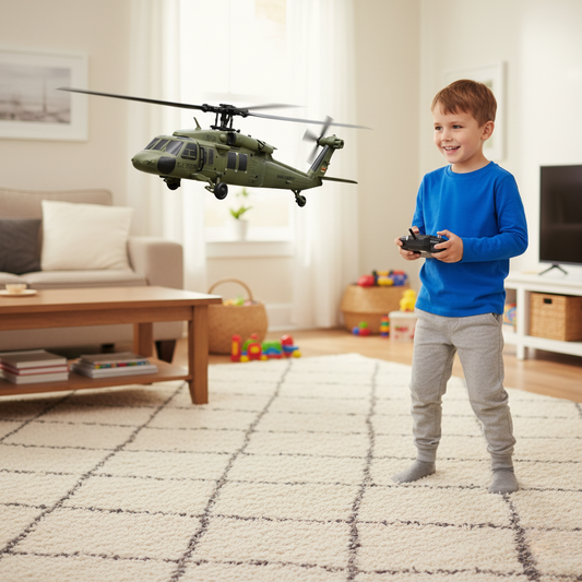Stable GPS Drone with 6 Axis Gyro and Flow Control - Hehif