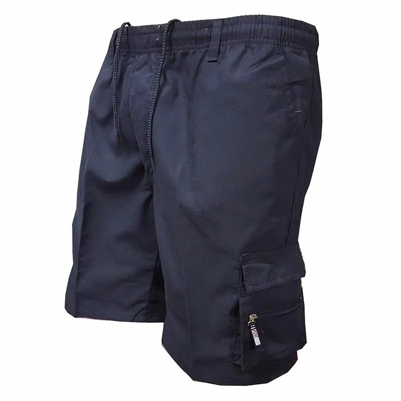 Comfortable Mens Relaxed Fit Cargo Shorts with Extra Pockets