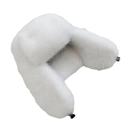 Soft Fake Fur Winter Beanie Hat