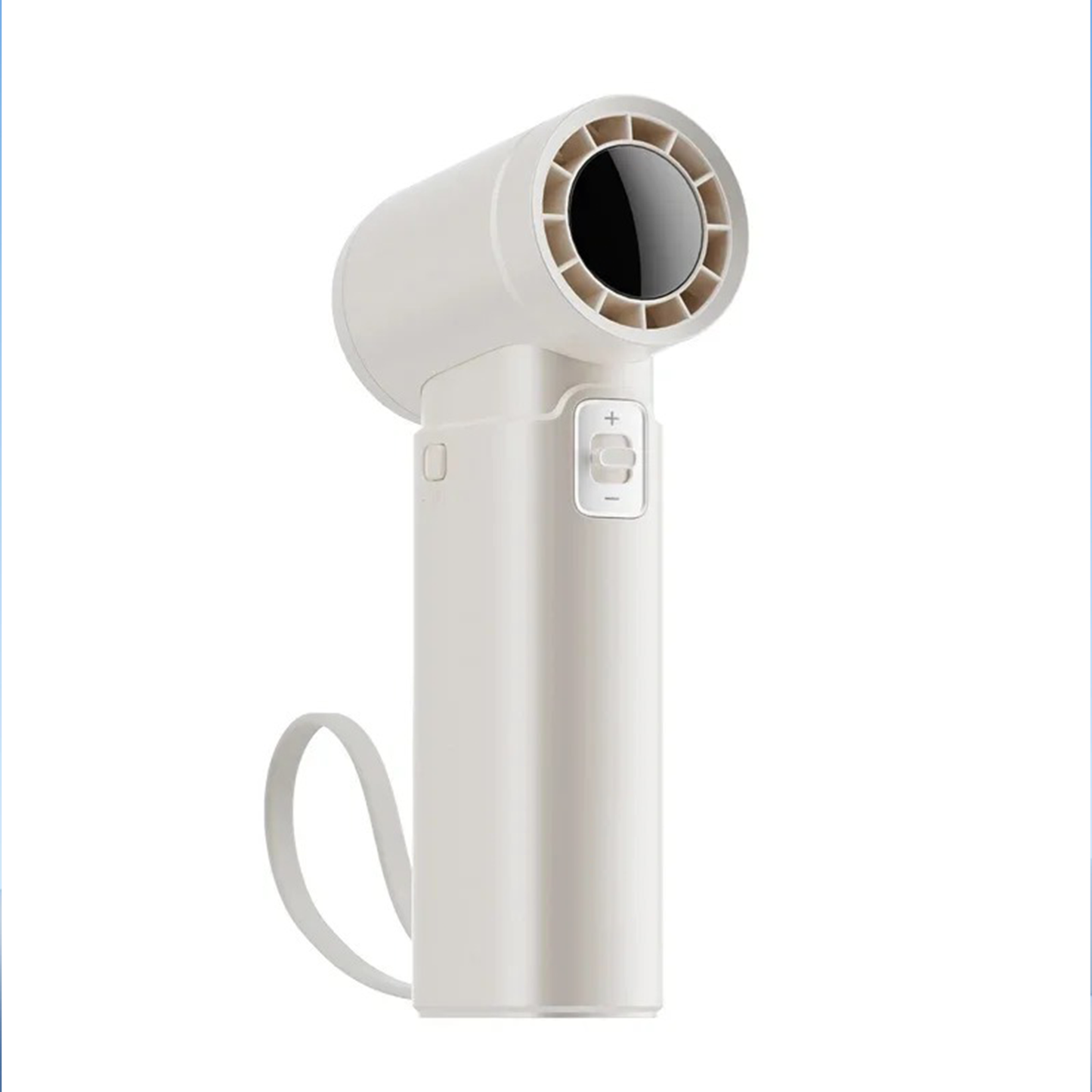 Compact Rechargeable Handheld Fan with Fast Charging
