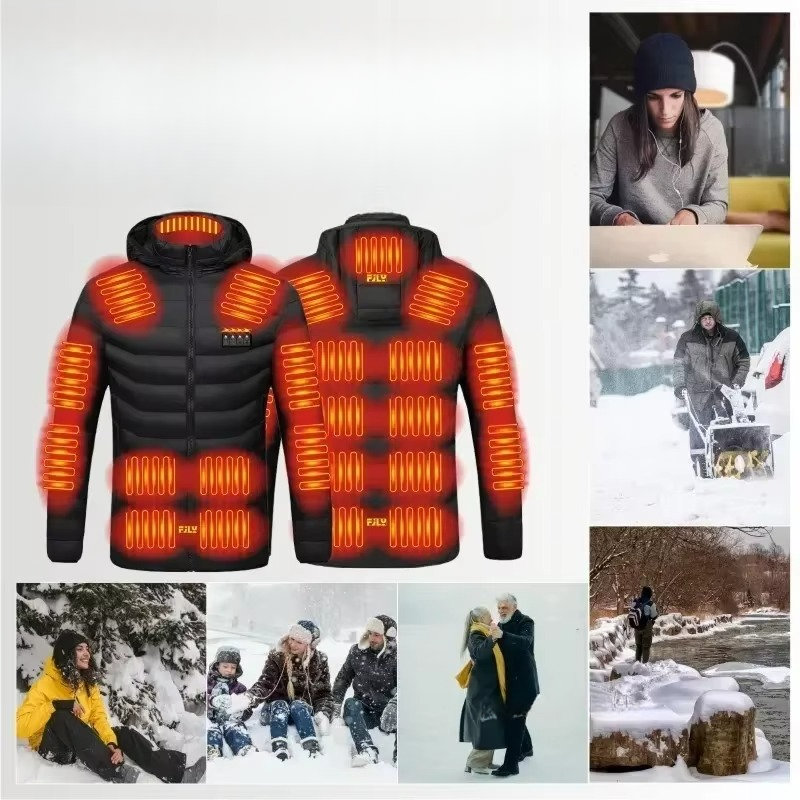 Warm Waterproof Men's Electric Heating Jacket