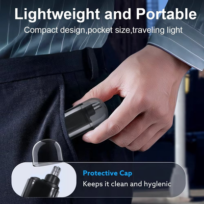 Portable Grooming Nose and Brow Trimmer for Men