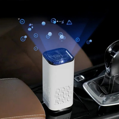 Compact Car Air Cleaner with HEPA Filter - Hehif