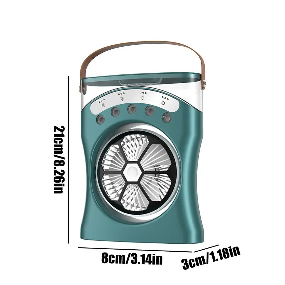 Compact Personal Evaporative Cooler with Mist Feature