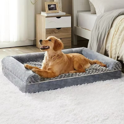 Comfortable Supportive Pet Mattress with Removable Cover