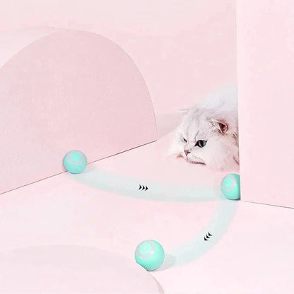 Interactive Dual Action Cat Hunting Toy