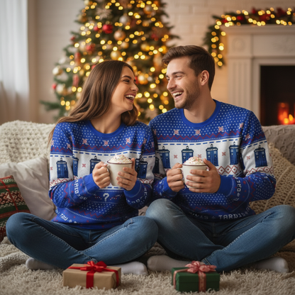 Unique Festive Christmas Sweatshirt for Men Women