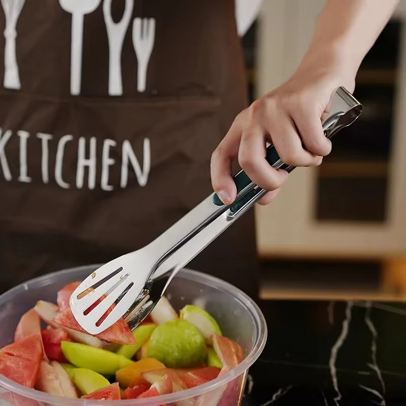 High Quality Metal Cooking Tongs for Kitchen Use