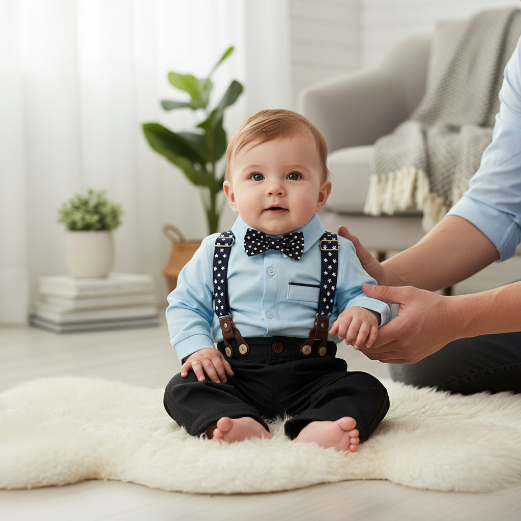 Classic Newborn Boy Clothing Set