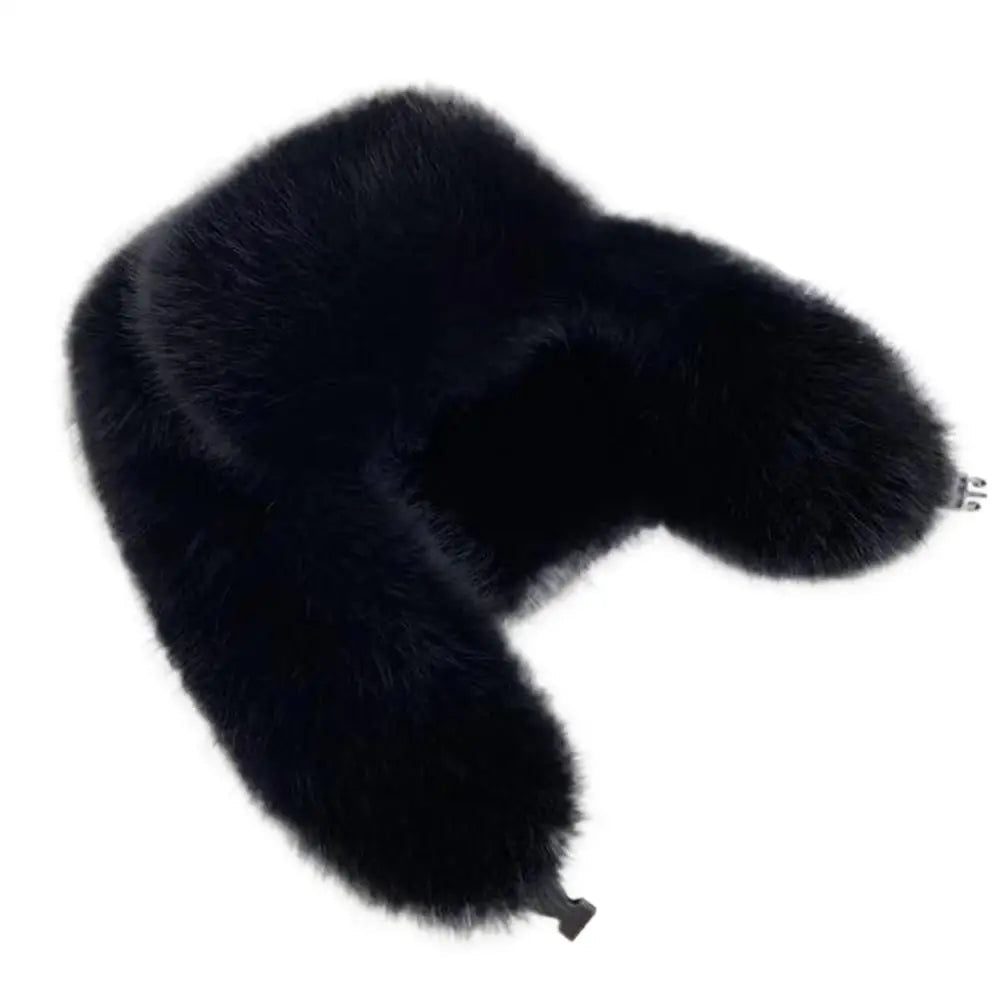 Soft Fake Fur Winter Beanie Hat