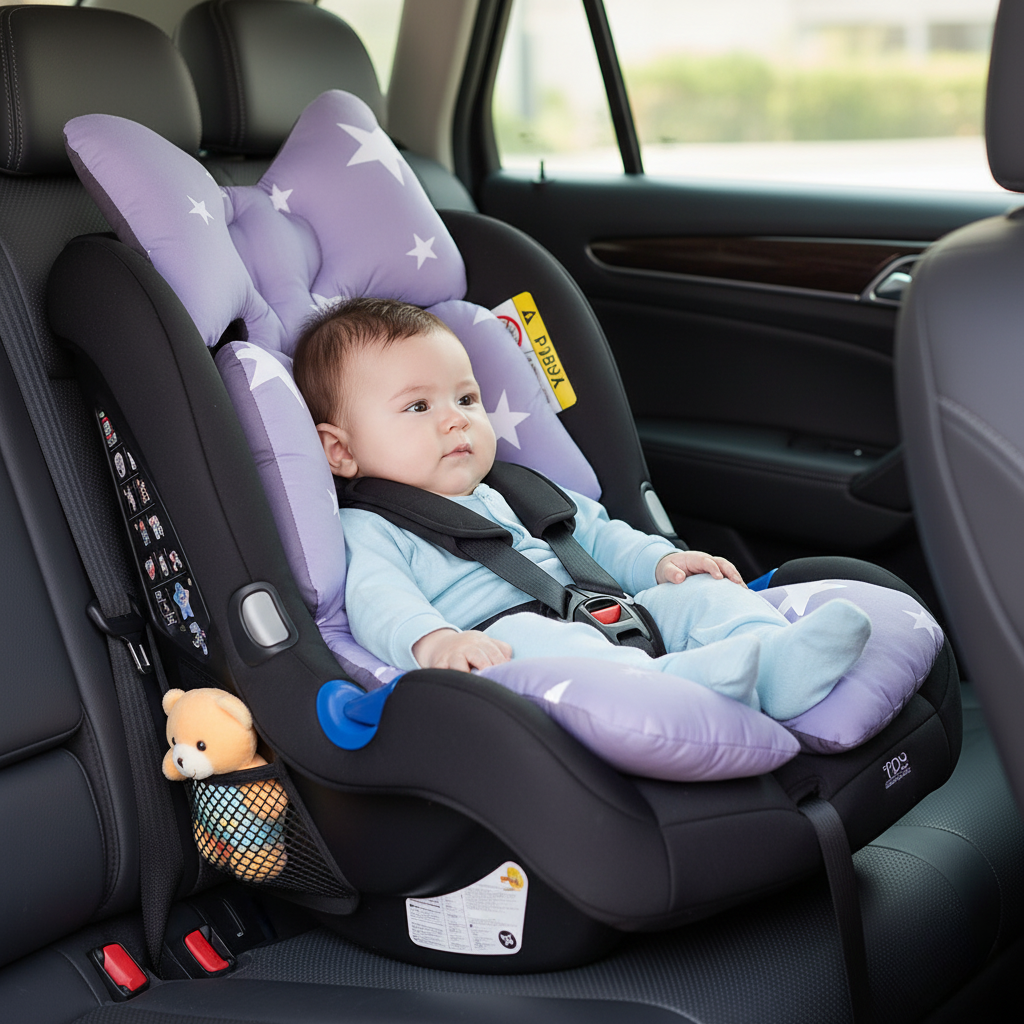 Comfortable Baby Support Cushion for Strollers and Cars
