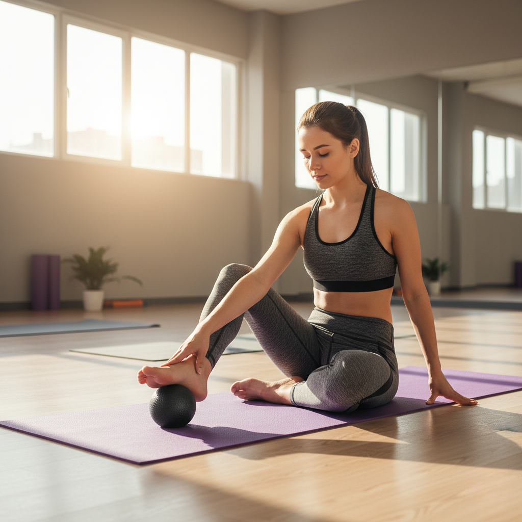 Firm Foam Roller Ball for Sore Muscle Relief