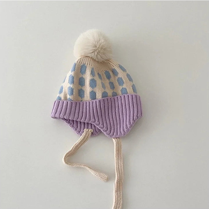 Warm Kids Winter Earflap Beanie Cap