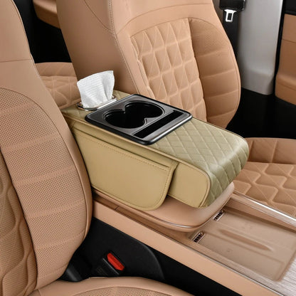 Luxury Vehicle Armrest Pad with Storage Compartment