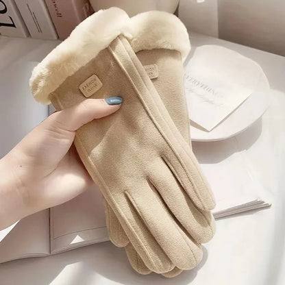Warm Waterproof Sensory Gloves for Ladies