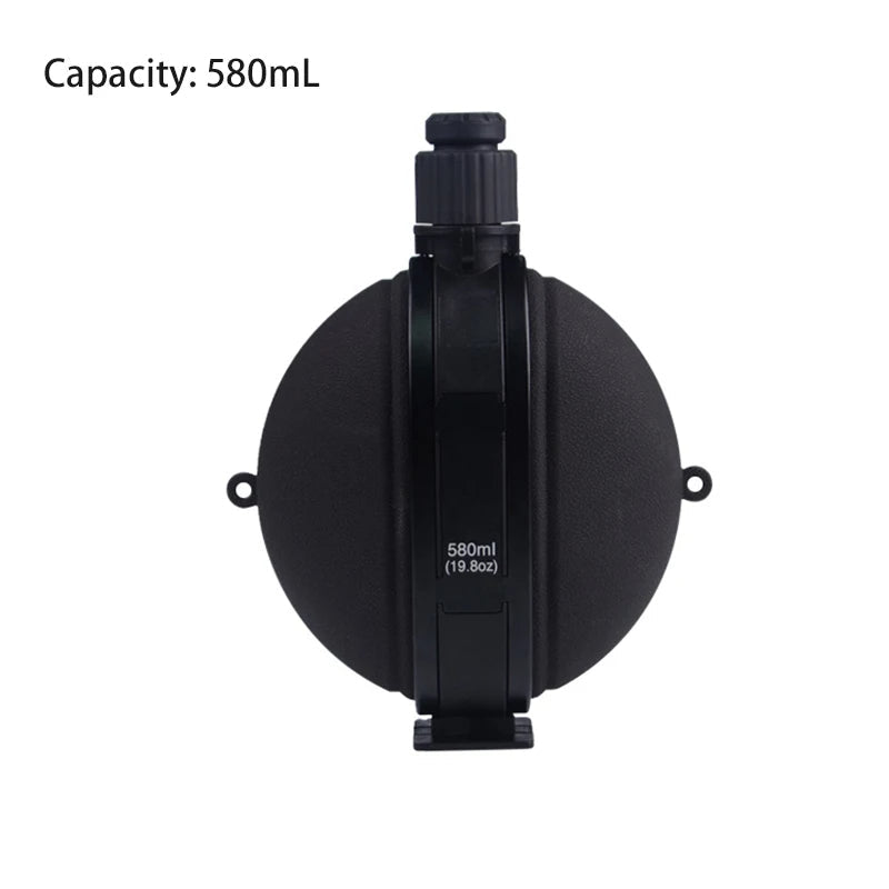 Collapsible Travel Water Bottle with Compass