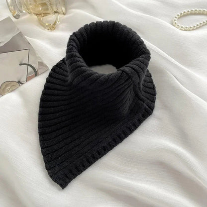Soft Cable Knit Scarf Neck Warmer