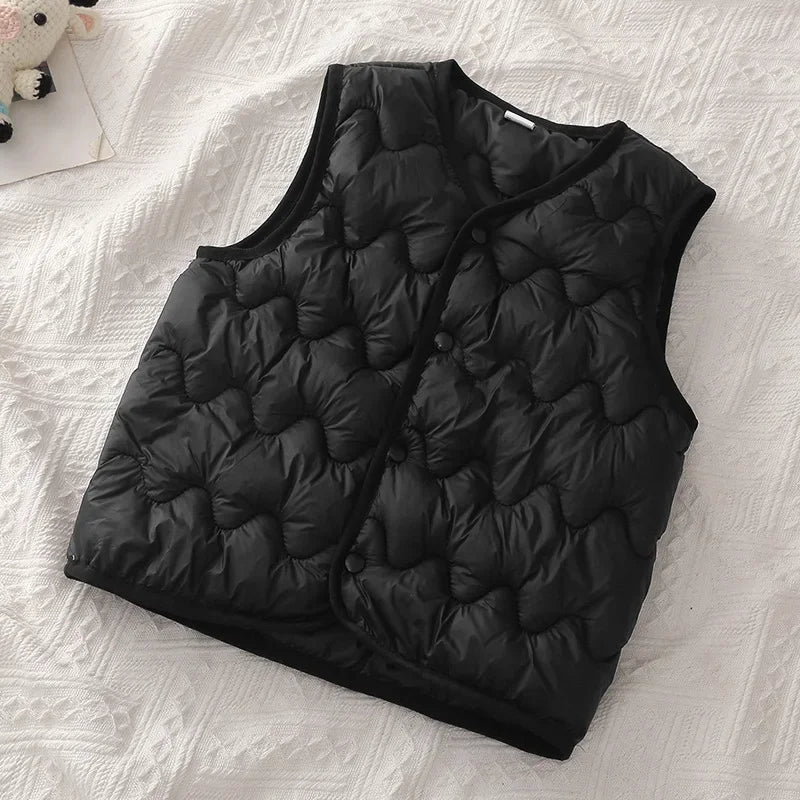Boys Girls Thin Down Puffer Jacket