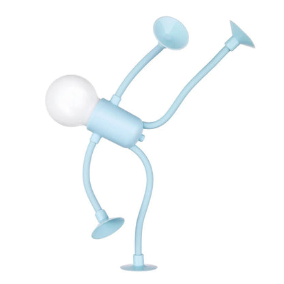 Flexible Fun Character Table Lamp with Suction