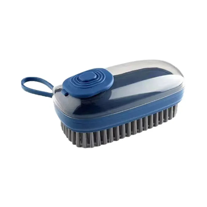 Easy Clean Brush with Built-in Soap Dispenser