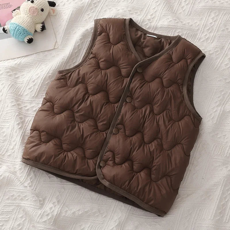 Boys Girls Thin Down Puffer Jacket