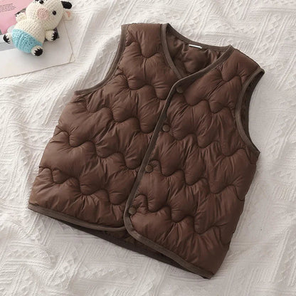 Boys Girls Thin Down Puffer Jacket