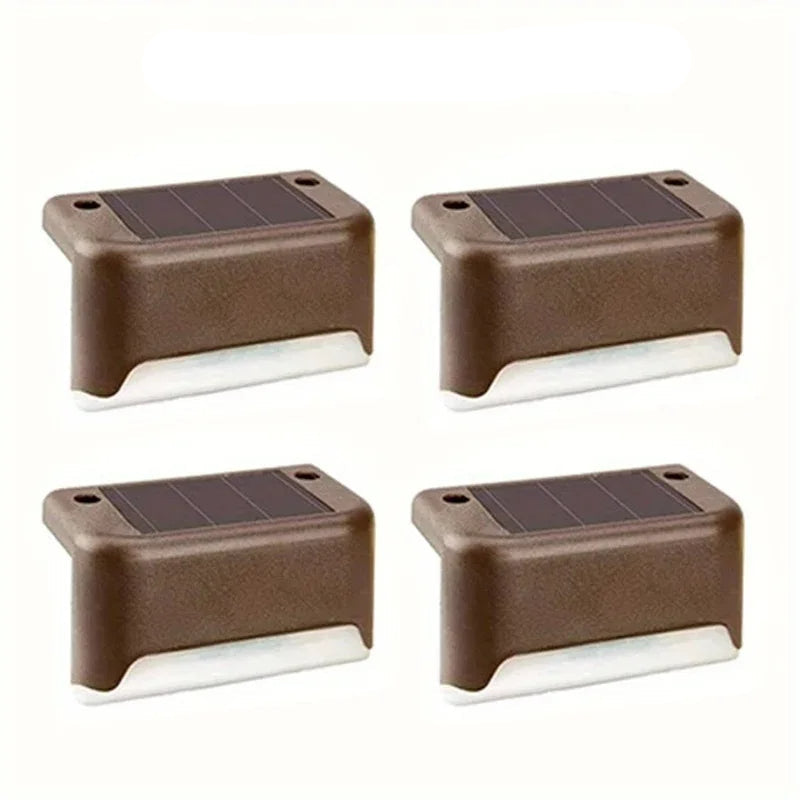 Outdoor Solar Powered Waterproof Step Lamp
