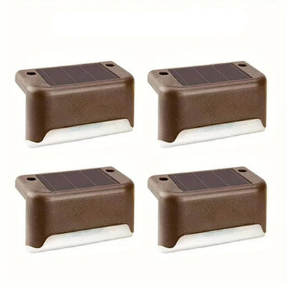 Outdoor Solar Powered Waterproof Step Lamp